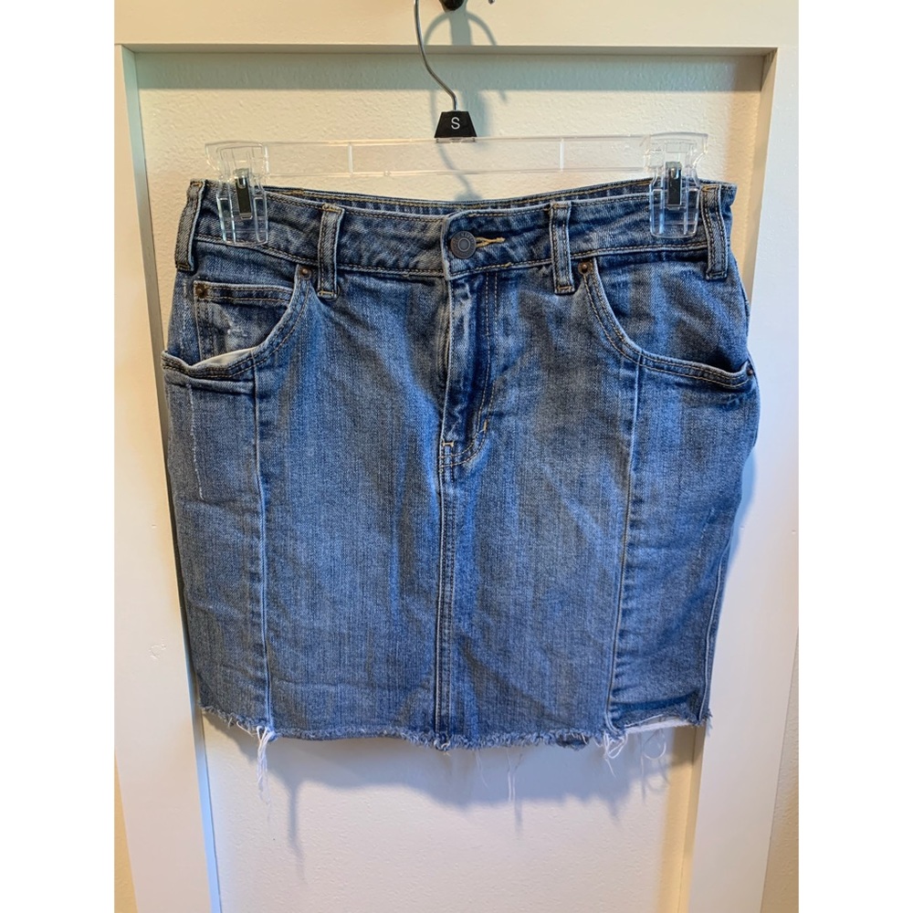 Denim Mini Skirt